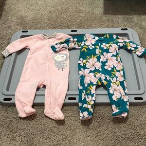 Set of 2 Carter’s Fleece Pajamas